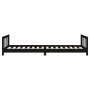 Estructura de cama para niños madera de pino negro 90x200 cm | Foro24.es | Tu tienda online para hogar, jardín y más Foro24.es