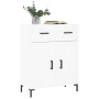 Aparador de madera de ingeniería blanco 69,5x34x90 cm de , Aparadores - Ref: Foro24-827980, Precio: 95,46 €, Descuento: %