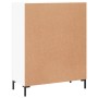 Aparador de madera de ingeniería blanco 69,5x34x90 cm de , Aparadores - Ref: Foro24-827980, Precio: 95,46 €, Descuento: %
