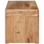 Soporte de TV madera maciza de acacia 110x33x33 cm de , Muebles TV - Ref: Foro24-351648, Precio: 143,75 €, Descuento: %