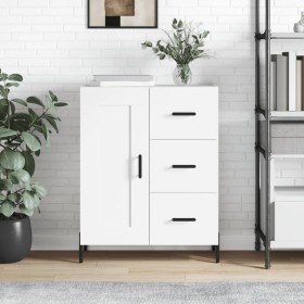 Comprar Aparador de madera de ingeniería blanco