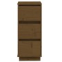Aparador de madera maciza de pino marrón miel 32x34x75 cm | Foro24.es | Tu tienda online para hogar, jardín y más Foro24.es
