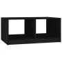 Mesa de centro de madera maciza de pino negra 75x50x33,5 cm de vidaXL, Mesas de centro - Ref: Foro24-809910, Precio: 49,67 €,...