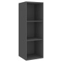 Mueble de pared para TV madera contrachapada gris 37x37x107 cm | Foro24.es | Tu tienda online para hogar, jardín y más Foro24.es