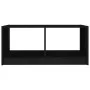 Mesa de centro de madera maciza de pino negra 75x50x33,5 cm de vidaXL, Mesas de centro - Ref: Foro24-809910, Precio: 49,67 €,...