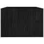 Mesa de centro de madera maciza de pino negra 75x50x33,5 cm de vidaXL, Mesas de centro - Ref: Foro24-809910, Precio: 49,67 €,...