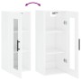 Armario de pared blanco brillante 34,5x34x90 cm | Foro24.es | Tu tienda online para hogar, jardín y más Foro24.es