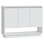 Aparador de madera contrachapada blanco 97x31x75 cm de , Aparadores - Ref: Foro24-809530, Precio: 72,98 €, Descuento: %