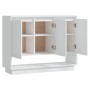 Aparador de madera contrachapada blanco 97x31x75 cm de , Aparadores - Ref: Foro24-809530, Precio: 72,98 €, Descuento: %