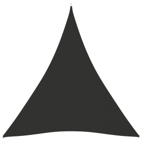Toldo de vela triangular tela Oxford gris antracita 5x6x6 m de , Sombrillas - Ref: Foro24-135126, Precio: 49,91 €, Descuento: %