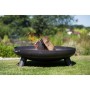 RedFire Chimenea de cuenco Salo acero 80 cm negra 81020 de , Chimeneas - Ref: Foro24-411828, Precio: 170,19 €, Descuento: -5%%