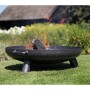 RedFire Chimenea de cuenco Salo acero 80 cm negra 81020 de , Chimeneas - Ref: Foro24-411828, Precio: 170,19 €, Descuento: -5%%