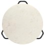 Mesa de centro piedra real textura de mármol blanco 65x65x42 cm | Foro24.es | Tu tienda online para hogar, jardín y más Foro24.es