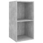 Mueble de pared de TV madera contrachapada hormigón 37x37x72 cm de , Muebles TV - Ref: Foro24-805475, Precio: 40,26 €, Descue...
