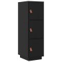 Aparador alto de madera maciza de pino negro 34x40x108,5 cm | Foro24.es | Tu tienda online para hogar, jardín y más Foro24.es