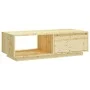 Mesa de centro de madera maciza de abeto 110x50x33,5 cm de vidaXL, Mesas de centro - Ref: Foro24-809881, Precio: 53,82 €, Des...