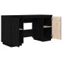 Escritorio madera maciza de pino negro 140x50x75 cm de , Escritorios - Ref: Foro24-814328, Precio: 206,55 €, Descuento: %