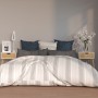Mesitas de noche 2 uds madera ingeniería blanco y roble Sonoma de , Mesitas de noche - Ref: Foro24-326806, Precio: 103,19 €, ...