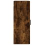 Armario de pared roble ahumado 34,5x34x90 cm de , Aparadores - Ref: Foro24-828873, Precio: 54,40 €, Descuento: -5%%