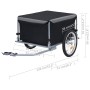 Remolque para bicicletas negro y gris 65 kg de , Remolques para bicicletas - Ref: Foro24-92590, Precio: 157,57 €, Descuento: %
