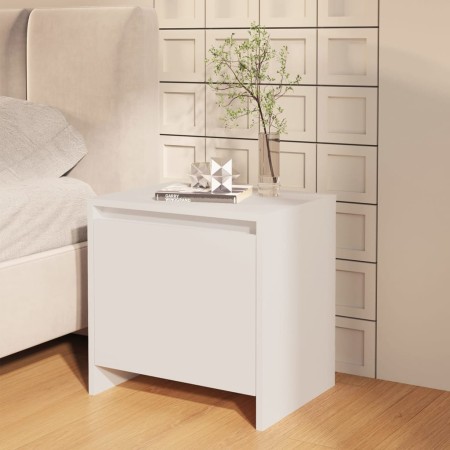 Mesita de noche madera de ingeniería blanco 45x34x44,5 cm | Foro24.es | Tu tienda online para hogar, jardín y más Foro24.es