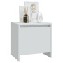 Mesita de noche madera de ingeniería blanco 45x34x44,5 cm | Foro24.es | Tu tienda online para hogar, jardín y más Foro24.es