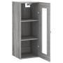 Armario de pared gris Sonoma 34,5x34x90 cm | Foro24.es | Tu tienda online para hogar, jardín y más Foro24.es
