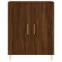 Aparador de madera de ingeniería marrón roble 69,5x34x90 cm de , Aparadores - Ref: Foro24-827715, Precio: 87,19 €, Descuento: %