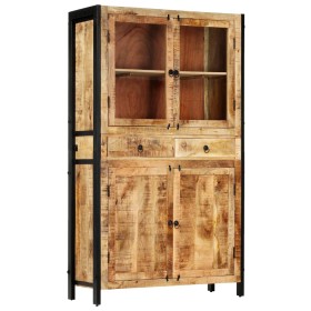 Aparador de madera maciza de mango 100x40x175 cm de , Aparadores - Ref: Foro24-247446, Precio: 771,07 €, Descuento: %