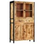 Aparador de madera maciza de mango 100x40x175 cm de , Aparadores - Ref: Foro24-247446, Precio: 771,07 €, Descuento: %