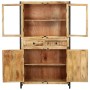 Aparador de madera maciza de mango 100x40x175 cm de , Aparadores - Ref: Foro24-247446, Precio: 771,07 €, Descuento: %