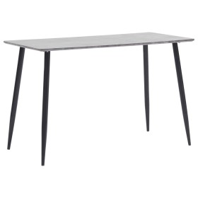 Mesa de comedor de MDF gris 120x60x75 cm de , Mesas de cocina y de comedor - Ref: Foro24-281570, Precio: 114,54 €, Descuento: %