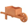 Jardineras forma de carretilla 2 uds madera abeto 47x15x19 cm de , Carretillas - Ref: Foro24-364228, Precio: 28,48 €, Descuen...