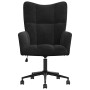 Sillón de relax de terciopelo negro en Sillones | Comprar online en Foru.es