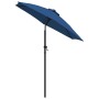 Sombrilla de aluminio azul 200x224 cm de , Sombrillas - Ref: Foro24-47211, Precio: 46,25 €, Descuento: %