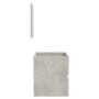Armario de baño con espejo madera de ingeniería gris hormigón de , Muebles de baño - Ref: Foro24-804867, Precio: 67,86 €, Des...