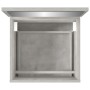 Armario de baño con espejo madera de ingeniería gris hormigón de , Muebles de baño - Ref: Foro24-804867, Precio: 67,86 €, Des...