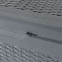 Caja de almacenaje para jardín PP aspecto de ratán gris 180 L de , Cajas de almacenaje para exteriores - Ref: Foro24-364060, ...