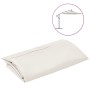 Tela de repuesto para sombrilla voladiza blanco arena 350 cm de , Telas para sombrillas y toldos - Ref: Foro24-313813, Precio...