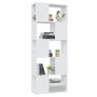 Librería separador madera contrachapada blanco 60x24x155 cm de , Librerías y estanterías - Ref: Foro24-809089, Precio: 76,13 ...