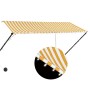 Toldo retráctil con LED amarillo y blanco 300x150 cm de , Toldos - Ref: Foro24-145911, Precio: 63,65 €, Descuento: -5%%