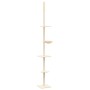 Árbol rascador para gatos de suelo a techo crema 263,5-289,5 cm de , Mobiliario para gatos - Ref: Foro24-171708, Precio: 84,9...