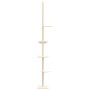 Árbol rascador para gatos de suelo a techo crema 263,5-289,5 cm de , Mobiliario para gatos - Ref: Foro24-171708, Precio: 84,9...