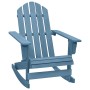 Silla mecedora de jardín Adirondack madera maciza de abeto azul de , Sillas de jardín - Ref: Foro24-315885, Precio: 104,12 €,...