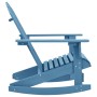 Silla mecedora de jardín Adirondack madera maciza de abeto azul de , Sillas de jardín - Ref: Foro24-315885, Precio: 104,12 €,...