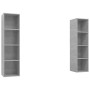 Muebles de salón de pared 2 pzs madera ingeniería gris hormigón de , Muebles TV - Ref: Foro24-3079866, Precio: 120,53 €, Desc...