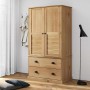 Armario VIGO madera maciza de pino 90x55x170 cm de , Armarios roperos - Ref: Foro24-353163, Precio: 376,38 €, Descuento: %