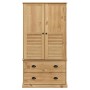 Armario VIGO madera maciza de pino 90x55x170 cm de , Armarios roperos - Ref: Foro24-353163, Precio: 376,38 €, Descuento: %