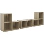 Muebles de salón 6 piezas madera de ingeniería roble Sonoma | Foro24.es | Tu tienda online para hogar, jardín y más Foro24.es