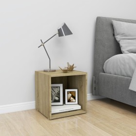 Mueble para TV madera contrachapada roble Sonoma 37x35x37 cm de , Muebles TV - Ref: Foro24-805507, Precio: 26,51 €, Descuento...